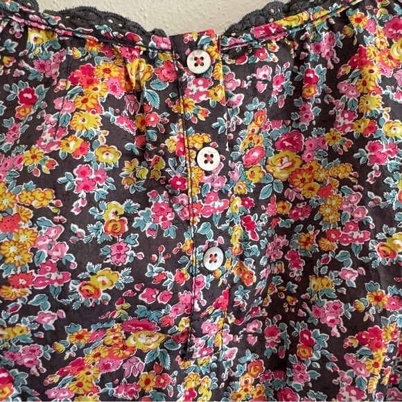 Kids Peek Liberty London Art Print Dress Size 12 Floral - Picture 8 of 10